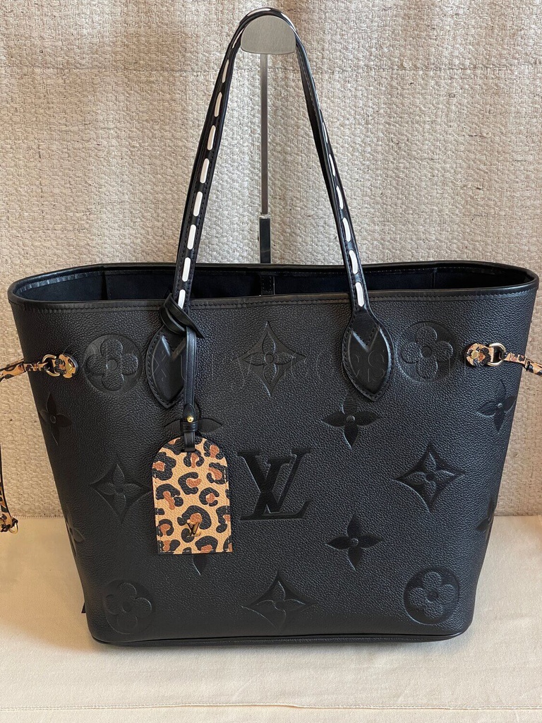 100 Original Louis Vuitton Neverfull Wild at Heart Limited Edition